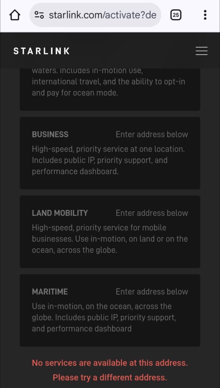 no-starlink-service-availabe-lignum-tech